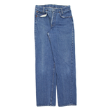 LEVI'S 701-0117 Student Womens Jeans Blue Slim Straight Stone Wash W28 L20