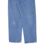 LEVI'S Womens Jeans Blue Relaxed Straight Stone Wash W31 L30