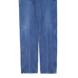 WRANGLER Mens Jeans Blue Slim Straight Stone Wash W32 L36