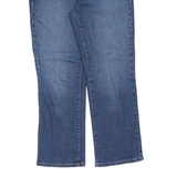 TOMMY HILFIGER Womens Jeans Blue Slim Straight Stone Wash W30 L25