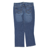 TOMMY HILFIGER Womens Jeans Blue Slim Straight Stone Wash W30 L25