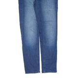 CALVIN KLEIN JEANS Womens Jeans Blue Slim Skinny Stone Wash W30 L30