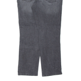 NAUTICA Mens Jeans Black Slim Straight Charcoal Wash W38 L30