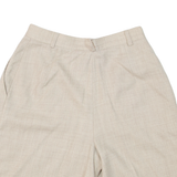 CHARTER CLUB Pleated Womens Casual Shorts Beige Relaxed 90s S W28