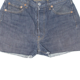 LEVI'S 501 Cut-Off Womens Denim Shorts Blue M W29