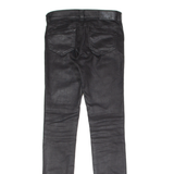 DIESEL Low Waist Stretch Womens Trousers Black Slim Jegging W26 L32