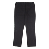 TED BAKER Womens Trousers Black Regular Tapered W34 L28