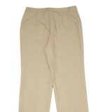 MADIE'S Pleated Womens Trousers Beige Regular Straight 90s W32 L32