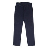 LEVI'S 511 BIG E Mens Twill Trousers Blue Slim Straight W30 L32