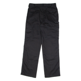 DICKIES The Island Tea And Coffee Co Workwear Mens Twill Trousers Black Straight W32 L32