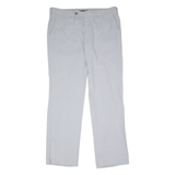 TOMMY HILFIGER Striped Mens Trousers Blue Regular Straight W38 L34