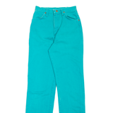 WRANGLER Womens Jeans Green Regular Straight W25 L32