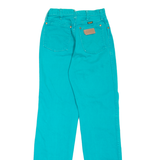 WRANGLER Womens Jeans Green Regular Straight W25 L32