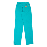 WRANGLER Womens Jeans Green Regular Straight W25 L32