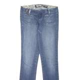 BONGO Womens Jeans Blue Slim Skinny Stone Wash W30 L31