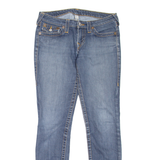 TRUE RELIGION Womens Jeans Blue Slim Skinny Stone Wash W30 L30