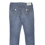 TRUE RELIGION Womens Jeans Blue Slim Skinny Stone Wash W30 L30