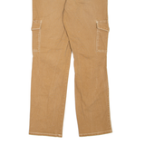 DICKIES Workwear Womens Jeans Beige Slim Straight W28 L28
