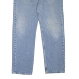 CARHARTT Workwear Mens Jeans Blue Relaxed Tapered Stone Wash W38 L33