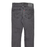 LEVI'S 511 Jeans Mens Black Slim Straight W29 L30