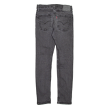 LEVI'S 511 Jeans Mens Black Slim Straight W29 L30