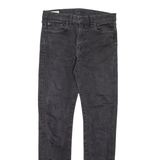 LEVI'S 510 Jeans Mens Black Slim Skinny W32 L34