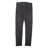 LEVI'S 510 Jeans Mens Black Slim Skinny W32 L34