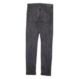 LEVI'S 510 Jeans Mens Black Slim Skinny W32 L34
