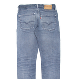 LEVI'S 502 Jeans Mens Blue Regular Tapered Stone Wash W30 L32