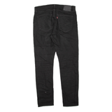 LEVI'S 512 BIG E Jeans Mens Black Slim Tapered W34 L32