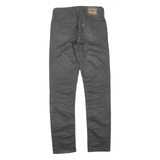 LEVI'S 511 Jeans Womens Grey Slim Straight W30 L32