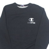 CHAMPION Mens Sweatshirt Black S