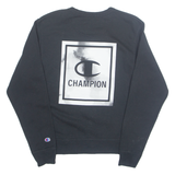 CHAMPION Mens Sweatshirt Black S