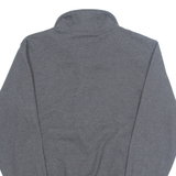 CHAMPION University Of Delaware Mens Sweatshirt Grey 1/4 Zip USA S