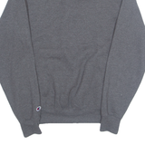 CHAMPION University Of Delaware Mens Sweatshirt Grey 1/4 Zip USA S