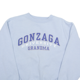 JANSPORT Gonzaga University Grandma Womens Sweatshirt Blue 90s USA M