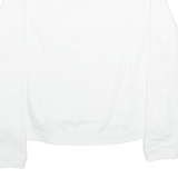 NAUTICA Womens Sweatshirt White V-Neck M