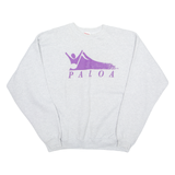 HANES Paloa Mens Sweatshirt Grey 2XL