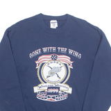 Gone With The Wing Michigan 1999 Mens Sweatshirt Blue USA L