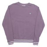 FILA Womens Sweatshirt Purple XL