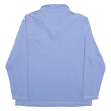 NAUTICA Mens Sweatshirt Blue 1/4 Zip XL