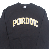 CHAMPION Purdue University Mens Sweatshirt Black USA M