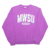 CHAMPION EGO MWSU Griffons Womens Sweatshirt Pink USA M