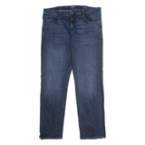 CHAPS Mens Jeans Blue Slim Straight Stone Wash W36 L30