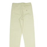 GUESS Womens Jeans Beige Regular Straight W28 L30
