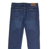 CHAPS Mens Jeans Blue Slim Straight Stone Wash W34 L30