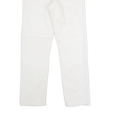 LEVI'S Womens Jeans White Classic Straight W26 L26