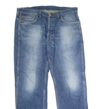 CARHARTT WIP Retro Mens Jeans Blue Relaxed Straight Stone Wash W38 L34