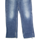 CARHARTT WIP Retro Mens Jeans Blue Relaxed Straight Stone Wash W38 L34