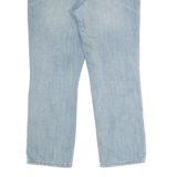 LAUREN RALPH LAUREN Womens Jeans Blue Regular Straight Stone Wash W32 L26